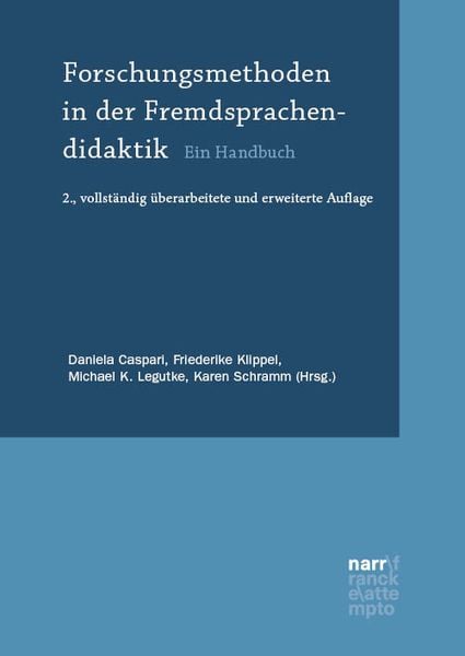 Produktbild: Forschungsmethoden in der Fremdsprachendidaktik