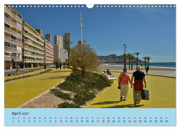 Produktbild: Benidorm (Wandkalender 2027 DIN A3 quer), CALVENDO Monatskalender