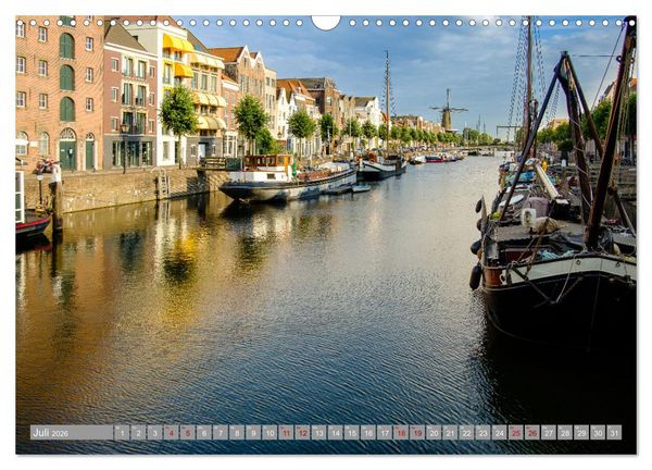 Produktbild: Ein Blick auf Delfshaven (Wandkalender 2026 DIN A3 quer), CALVENDO Monatskalender