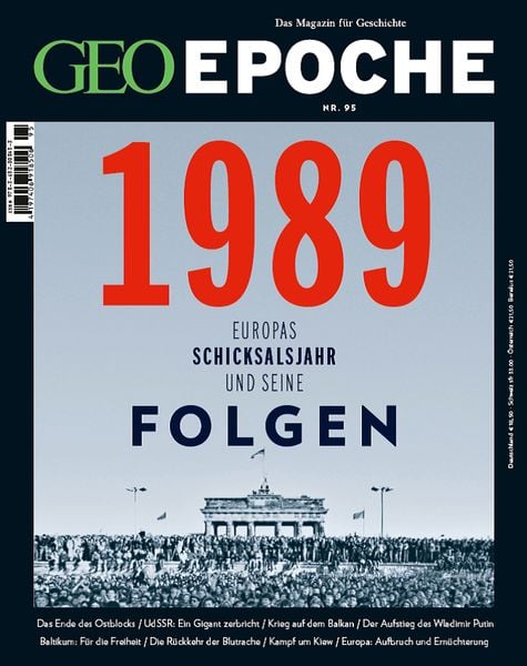 Produktbild: GEO Epoche / GEO Epoche 95/2019 - 1989 Europas Schicksalsjahr und seine Folgen