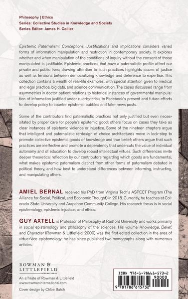 Produktbild: Epistemic Paternalism
