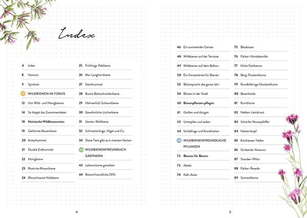 Produktbild: Bienengl&uuml;ck im Garten &ndash; Das illustrierte Gartenbuch