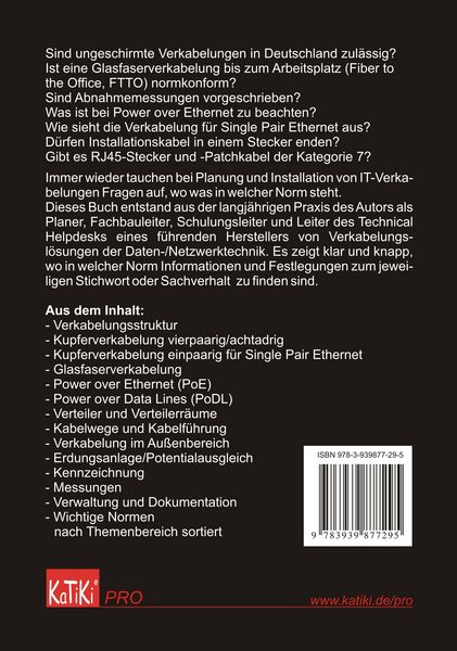 Produktbild: Normen f&uuml;r die IT-Verkabelung