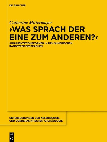 Produktbild: Was sprach der eine zum anderen?