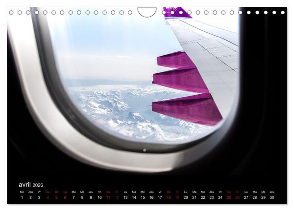 Produktbild: MOMENTS D&acute;AVIATION 2026 (Calendrier mural 2026 DIN A4 vertical), CALVENDO calendrier mensuel