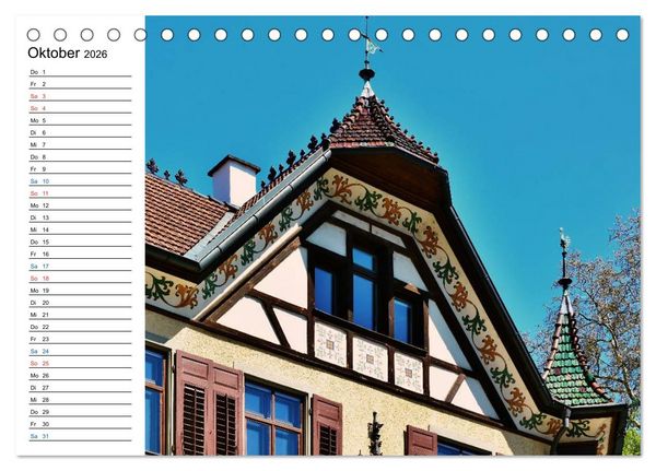 Produktbild: Konstanz - Ansichtssache (Tischkalender 2026 DIN A5 quer), CALVENDO Monatskalender