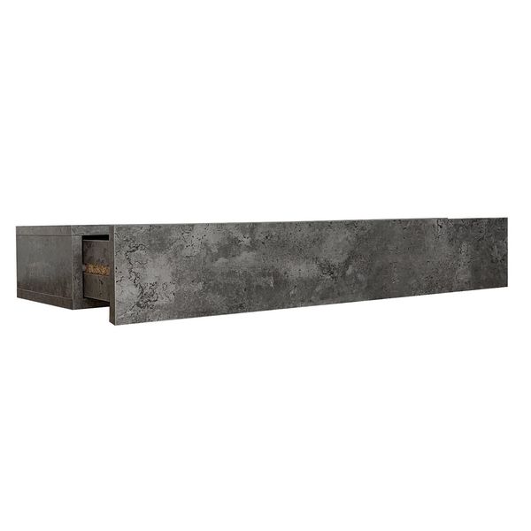 Produktbild: HTI-Living Wandregal mit Schublade 80 cm Betonoptik Wandregal mit Schublade 80 cm Betonoptik