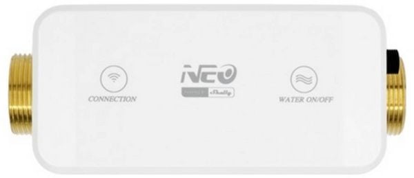 Produktbild: Shelly Neo Smart Water Valve Wasserventil Wi-Fi, Bluetooth