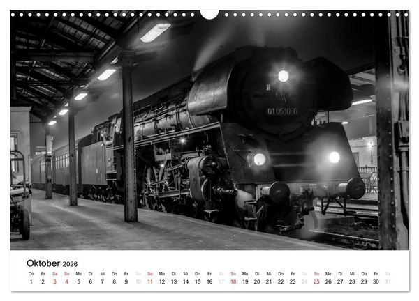 Produktbild: Dampfloks in der DDR (Wandkalender 2026 DIN A3 quer), CALVENDO Monatskalender