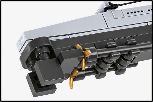 Produktbild: COBI Historical Collection 4857 - U-BOOT VIIC U-96, WWII, Bausatz 1:300, 162 Klemmbausteine