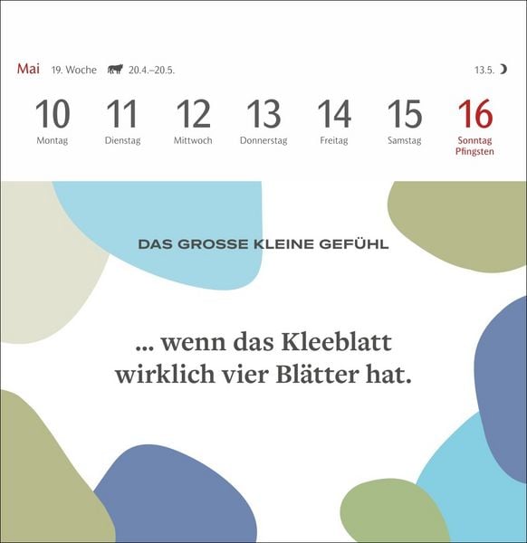 Produktbild: Das gro&szlig;e kleine Gef&uuml;hl Premium-Postkartenkalender 2027 - 53 Postkarten mit Liebeserkl&auml;rungen an allt&auml;gliche Momente