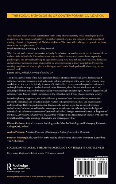 Produktbild: Late Modern Subjectivity and its Discontents