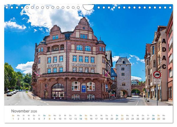 Produktbild: Eisenach - zu F&uuml;&szlig;en der Wartburg (Wandkalender 2026 DIN A4 quer), CALVENDO Monatskalender
