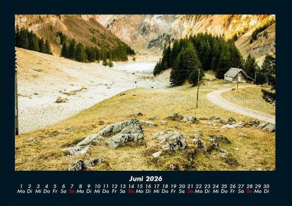 Produktbild: Naturlandschaften 2026 Fotokalender DIN A4