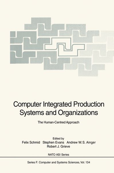 Produktbild: Computer Integrated Production Systems and Organizations