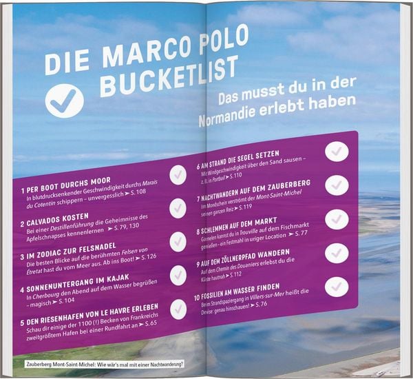 Produktbild: MARCO POLO Reiseführer Normandie