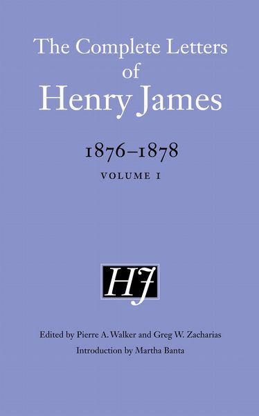 Produktbild: The Complete Letters of Henry James, 1876-1878