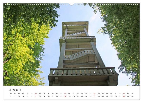 Produktbild: Der Ebersberger Forst und seine Umgebung (hochwertiger Premium Wandkalender 2026 DIN A2 quer), Kunstdruck in Hochglanz