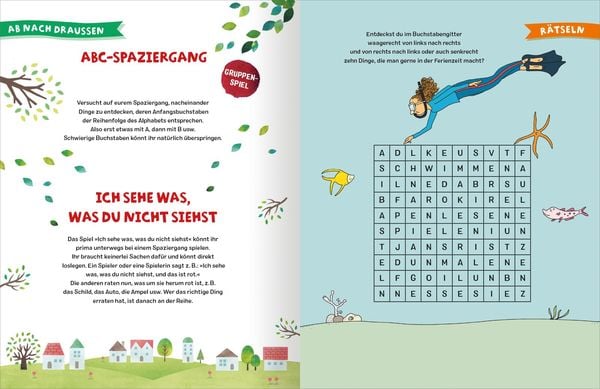 Produktbild: Das ultimative Ferien-Mitmachbuch