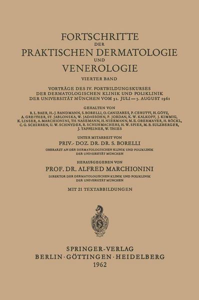 Produktbild: Fortschritte der Praktischen Dermatologie und Venerologie
