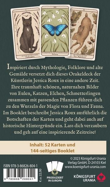 Produktbild: Woodland Wardens: 52 Orakelkarten mit Booklet