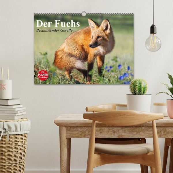 Produktbild: Der Fuchs. Bezaubernder Geselle (Wandkalender 2026 DIN A3 quer), CALVENDO Monatskalender