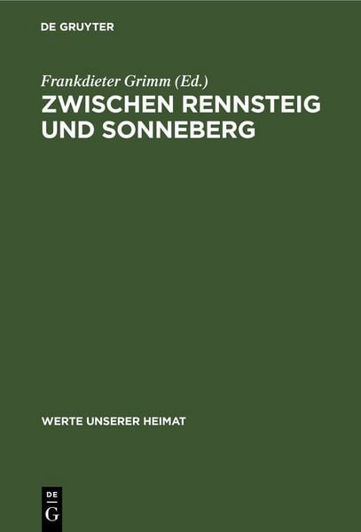 Produktbild: Zwischen Rennsteig und Sonneberg
