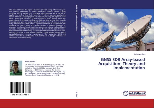 Produktbild: GNSS SDR Array-based Acquisition: Theory and Implementation