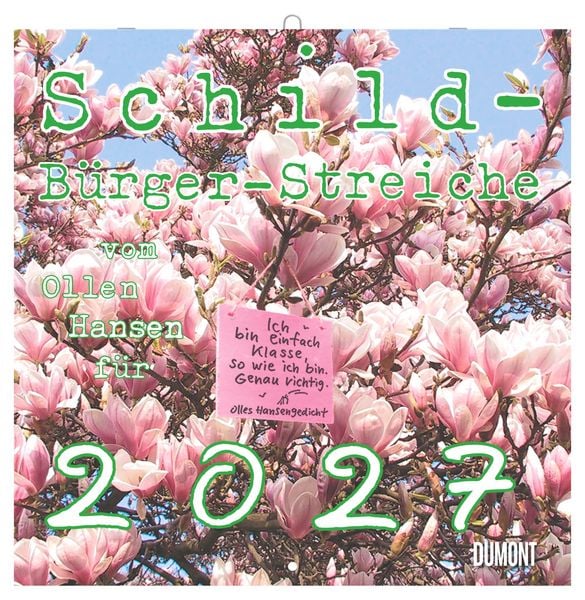Produktbild: Schild-B&uuml;rger-Streiche 2027