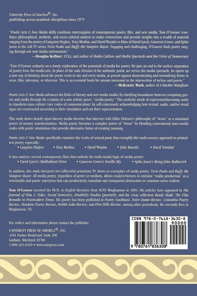 Produktbild: Poetic Acts & New Media