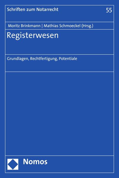 Produktbild: Registerwesen