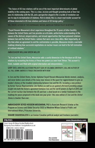 Produktbild: Iran and the United States An Insider's View on the Failed Past and the Road to Peace