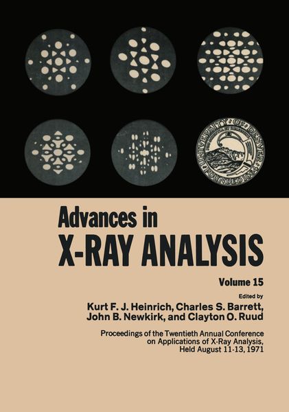 Produktbild: Advances in X-Ray Analysis