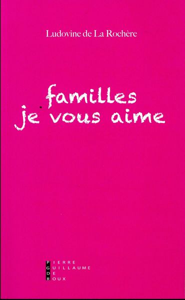 Produktbild: Familles je vous aime