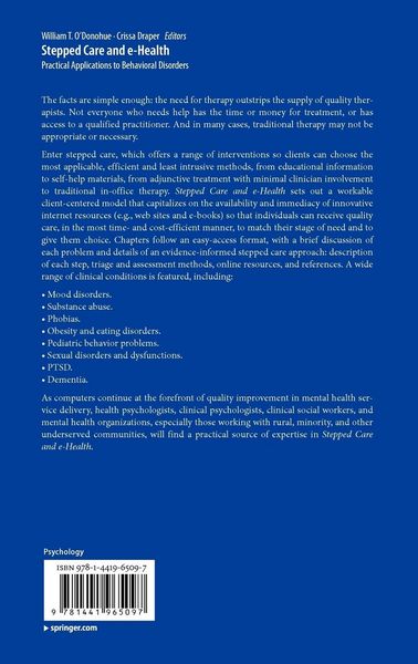 Produktbild: Stepped Care and e-Health
