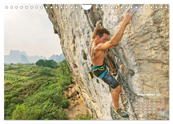 Produktbild: Bouldern: Klettern extrem (Wandkalender 2027 DIN A4 quer), CALVENDO Monatskalender
