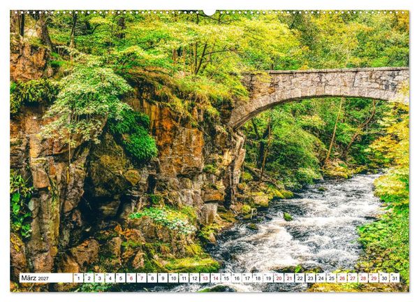 Produktbild: Nationalpark Harz - Mythen, Bergbau und Hexen (Wandkalender 2027 DIN A2 quer), CALVENDO Monatskalender