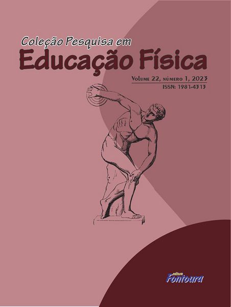 Produktbild: Cole&ccedil;&atilde;o Pesquisa em Educa&ccedil;&atilde;o F&iacute;sica - v.22, n.1. 2023