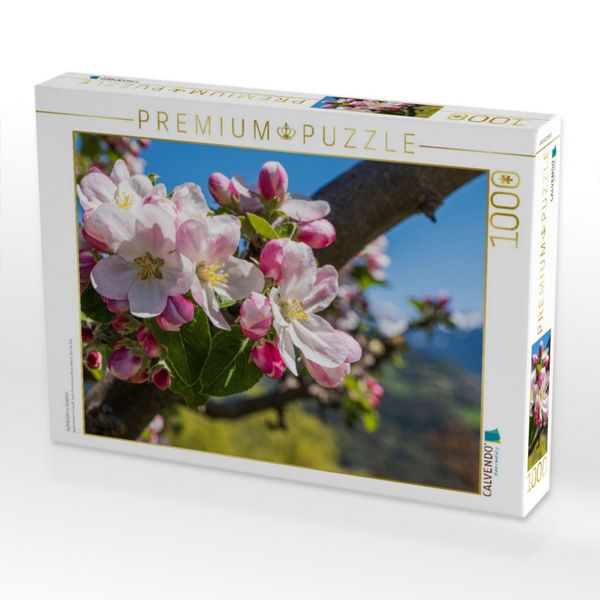 Produktbild: CALVENDO Puzzle Apfelbl&uuml;te in S&uuml;dtirol | 1000 Teile Lege-Gr&ouml;&szlig;e 64x48cm Foto-Puzzle f&uuml;r gl&uuml;ckliche Stunden