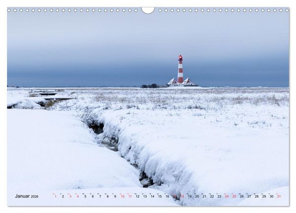 Produktbild: Wundersch&ouml;nes Eiderstedt (Wandkalender 2026 DIN A3 quer), CALVENDO Monatskalender