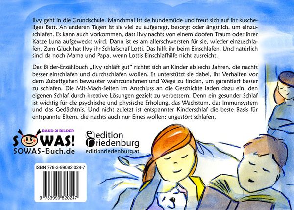 Produktbild: Ilvy schl&auml;ft gut - Schlafen lernen mit System