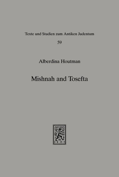 Produktbild: Mishnah und Tosefta