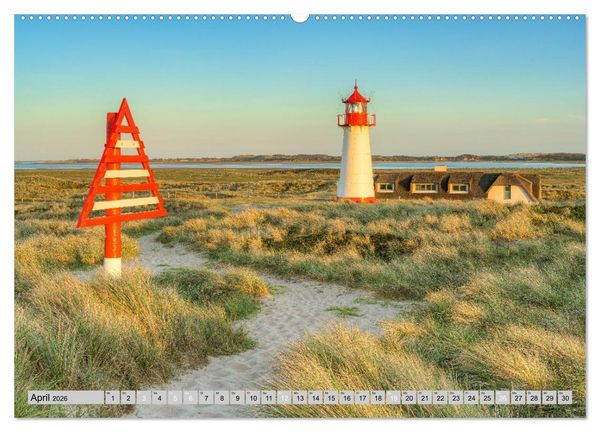 Produktbild: Wundersch&ouml;nes Sylt - Perle der Nordsee (hochwertiger Premium Wandkalender 2026 DIN A2 quer), Kunstdruck in Hochglanz