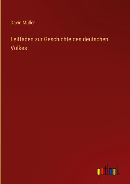 Produktbild: Leitfaden zur Geschichte des deutschen Volkes