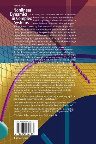 Produktbild: Nonlinear Dynamics in Complex Systems
