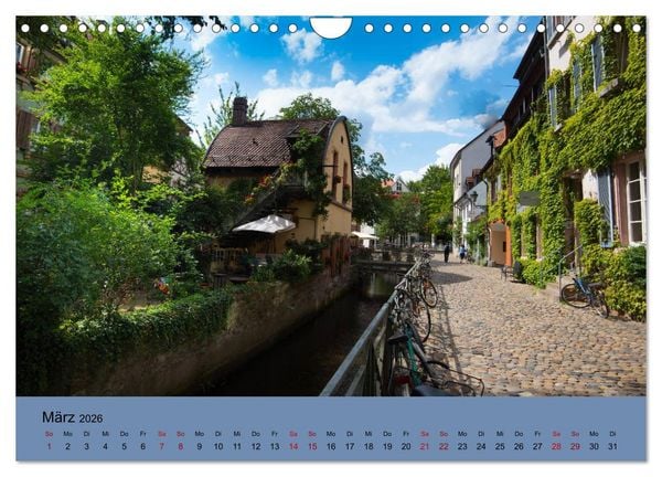 Produktbild: Wundervolles Freiburg (Wandkalender 2026 DIN A4 quer), CALVENDO Monatskalender