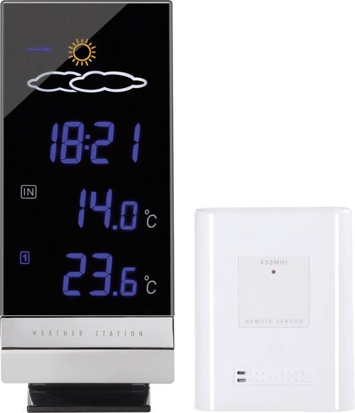 TFA Dostmann Lumax 35.1093 Funk-Wetterstation Vorhersage für 12 bis 24 Stunden Anzahl Sensoren max. 3