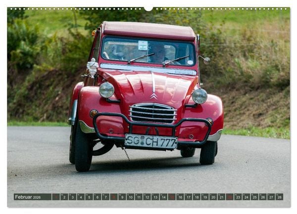 Produktbild: Citro&euml;n 2 CV - Zum Kippen zu schade (Wandkalender 2026 DIN A2 quer), CALVENDO Monatskalender