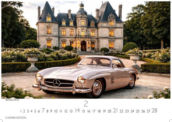 Produktbild: Mercedes Classic Cars Kalender 2027 &ndash; Wandkalender | Fotokalender Oldtimer 24x35cm - Mercedes Oldtimer - Eleganz & Geschichte im Kalenderformat