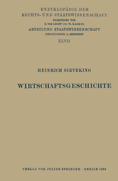 Produktbild: Wirtschaftsgeschichte